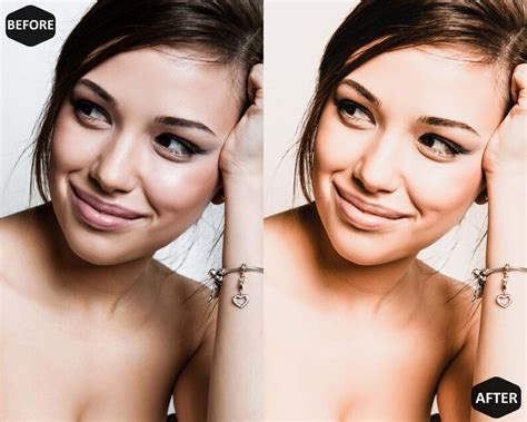 10 Close Up Photoshop Actions And Acr Presets Selfie Ps Etsy