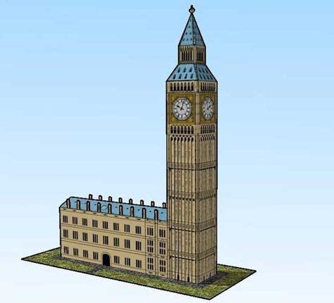 Pin By Helena Star On Templates Big Ben Clock Paper Models Big Ben