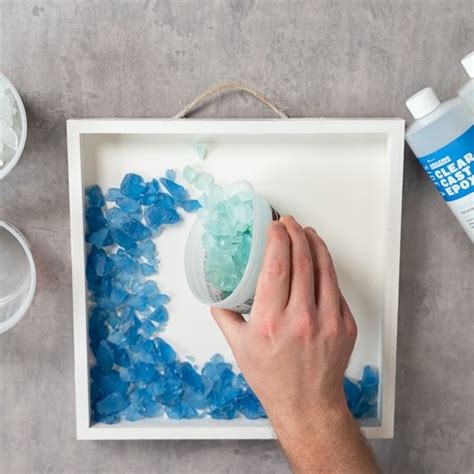 How To Make Sea Glass Resin Art Resin Crafts Blog