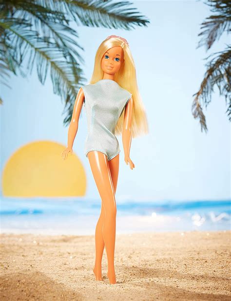 Mattel Barbie Signature Malibu Barbie T Set 1971 Repro Barbie Christie Pj Nib