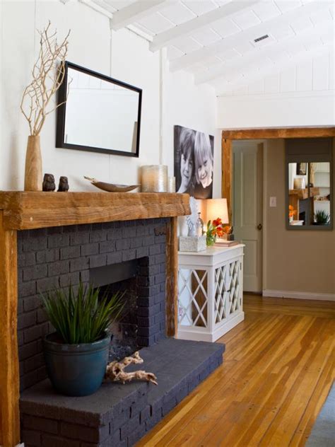 Luckily, you can make the decision easier by thinking about the environment you want to create in your room, then picking a color that creates that feeling. What Color Should I Paint My Brick Fireplace? | HGTV | Painted brick fireplaces, Living room ...