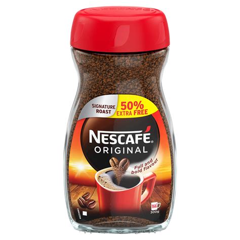 Nescafe Original Instant Coffee 300g 50 Extra Free Hot Beverages