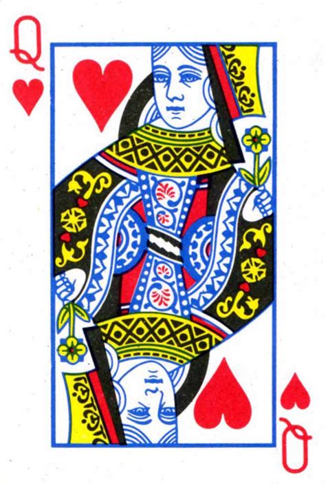 Queen Of Hearts Playing Card Clipart Best