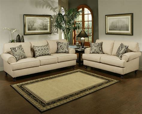 Contemporary Living Room Set Southerland In Toast Finish Bh 47ss231