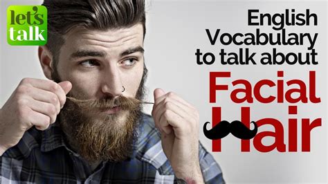 Perkataan, perbendaharaan kata, perbendaharaan kata. English Vocabulary to talk about Facial Hair (Moustache ...