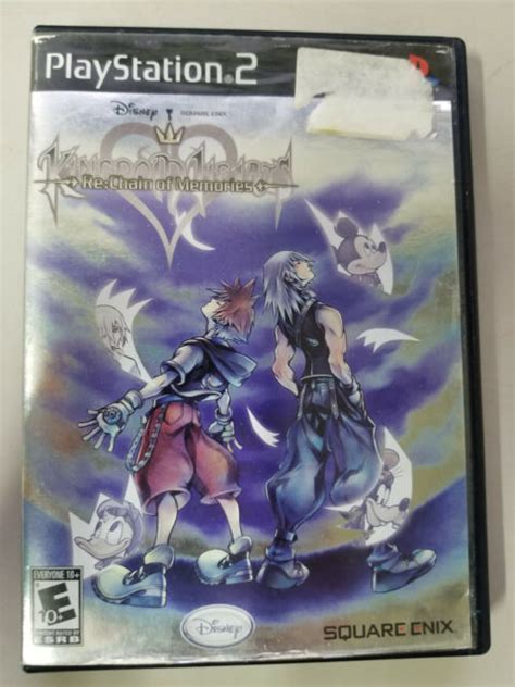 Kingdom Hearts Re Chain Of Memories Sony Playstation 2 2008 For