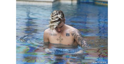 Justin Bieber Shirtless Pictures In Miami December Popsugar
