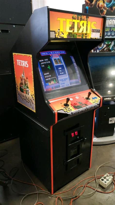 Tetris 25 Monitor Upright Atari Classic Arcade Game