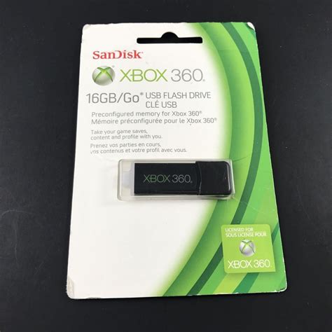Xbox 360 Sandisk 16 Gb Usb Flash Drive Sdczgxb 016g New 619659064044