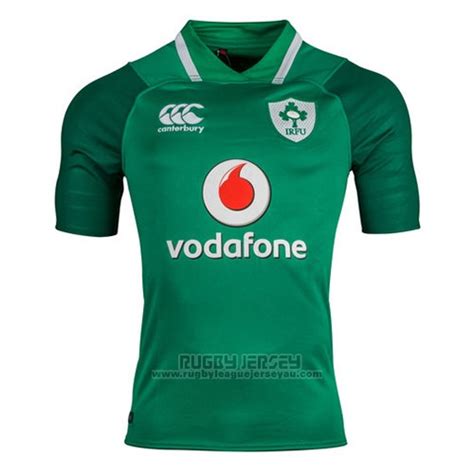 Order an official ireland rugby union shirt from lovell rugby and wear the famous green shirt and kit by canterbury with pride. Ireland Rugby Jersey 2017-18 Home for sale | www ...