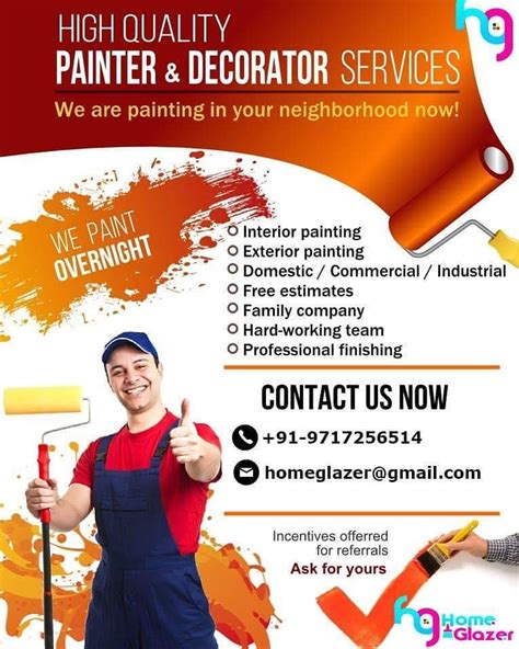 High Quality Painter And Decorator Services Painter And Decorator