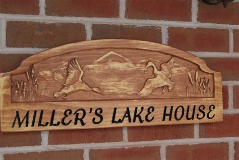 Outdoor Wooden Signs Personalized Wooden Sign Custom Wood Signs Carved
