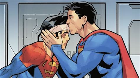 Superman Accepts His Sons Bisexuality In New Comic Attitude