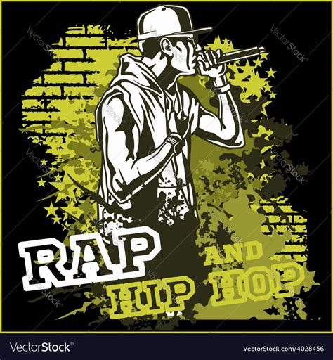 Urban Rapper Hip Hop Royalty Free Vector Image