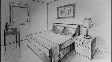 Below are some small bedroom space ideas to help when creating your next small bedroom layout How to draw - two point perspective - bedroom - YouTube