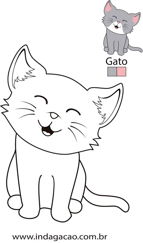 50 Desenhos De Gato Para Colorir Imagens De Gato Para Imprimir E
