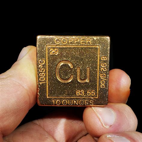 Element Cube // Copper - A. W. Meteorites - Touch of Modern