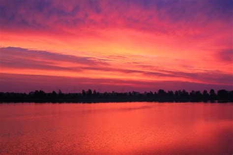 Free Images Landscape Horizon Cloud Sun Sunrise Sunset Lake