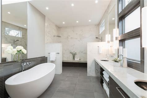 Sleek And Inviting Modern Luxury Modern Bathroom