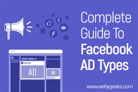 Complete Guide To Facebook Ad Types Facebook Ad Formats