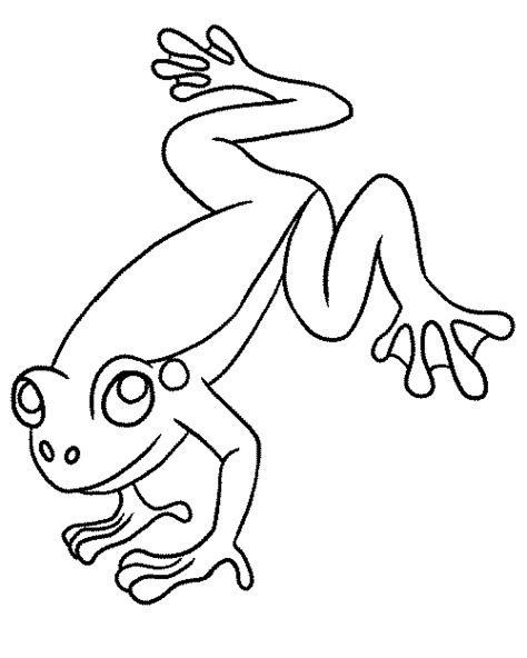 Printable Frog Coloring Pages