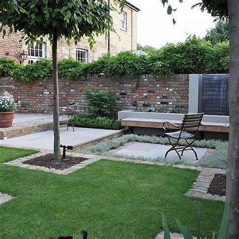 Multi Level Linear Garden Hertfordshire Contemporary Garden Design