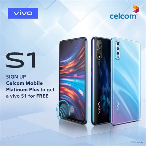 There are four primary plans including celcom first glod plus 98, gold supreme 128, platinum 148 and platinum plus 188 postpaid plan. Get the Vivo S1 for free when you sign up for Celcom ...