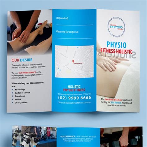 Physiotherapy Clinic Needs Professional Pamphlet Postcard Flyer Or