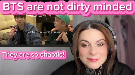Reacting To Bts Not Being Dirty Minded Youtube