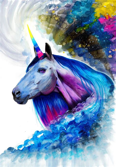 Unicorn Signed Art Print