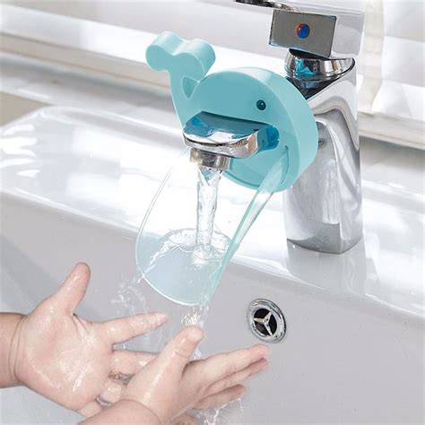 Kids Faucet Extender Child Baby Hand Wash Switch Faucet Extender