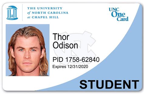 Check spelling or type a new query. University of North Carolina, Chapel Hill Student ID - IDViking - Best Scannable Fake IDs