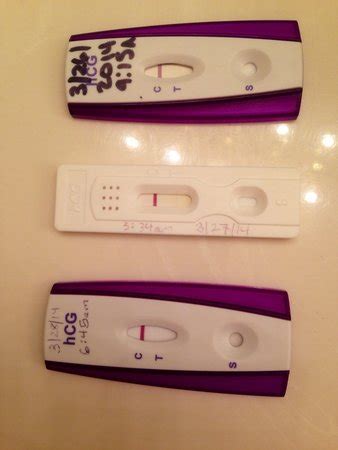 The clear blue pregnancy test has two unique features that make it stand out: Two faint positives and one negative pregnancy test - Page ...