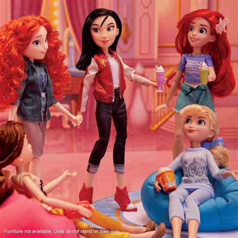 Disney Princess Ralph Breaks The Internet Movie Dolls Elsa Anna Dolls
