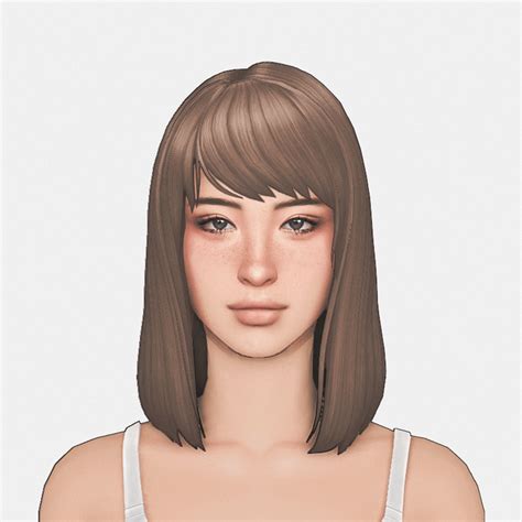 Hannah Hair The Sims 4 Create A Sim Curseforge