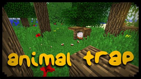 Minecraft How To Make An Animal Trap Youtube
