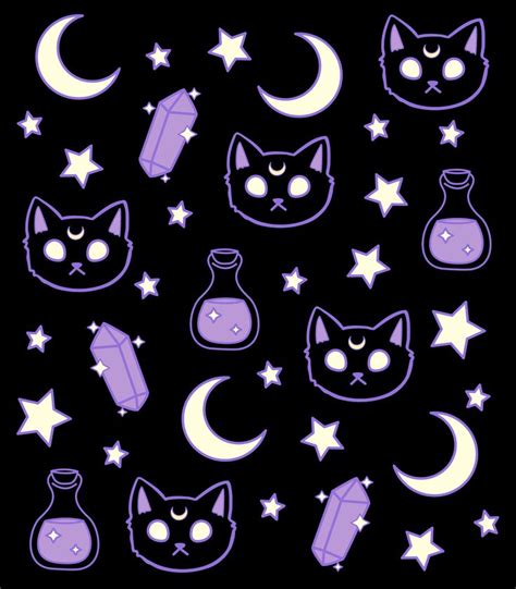 Cute Witchy Pattern Witchy Wallpaper Wallpaper Iphone Cute Cute Wallpapers