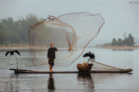 Fishermen Fishing Nets