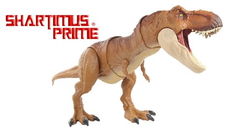 Toys Action Figures Jurassic World Thrash N Throw Tyrannosaurus Rex T Rex Jurassic Park Mattel