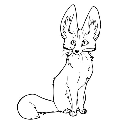 Cute Fox Coloring Pages Printable Coloring Pages