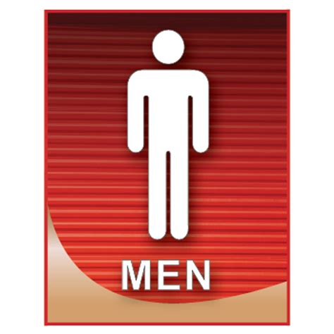 Mens Restroom Sign Printable Free To Download And Print