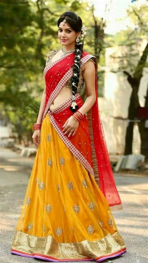 40 Half Saree Designs That Are In Trend This Year Candy Crow Indian