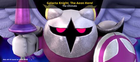 Galacta Knight The Aeon Hero Super Smash Bros Brawl Mods