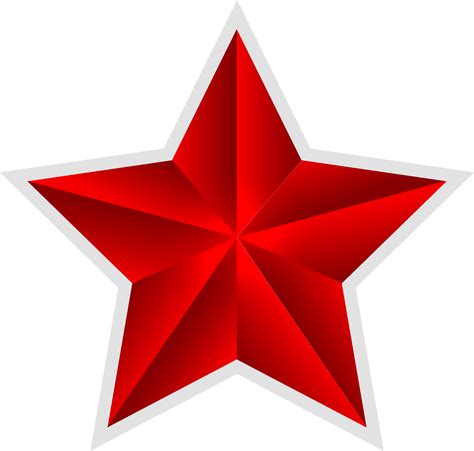 Red Star Shape Png Image Png All Png All