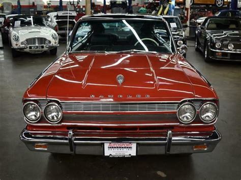 1965 Amc Rambler Marlin 9678 Miles Red Coupe 327ci V8 Automatic