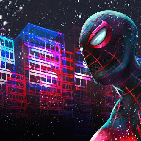2048x2048 Spider Man Miles Morales 2020 New Ipad Air Hd 4k Wallpapers