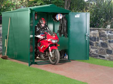 Motorbike Storage Shed Uk Quality Plastic Sheds Motorcycle Storage