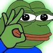 Pepe kid in front of american flag. PEPE EMOTES V1