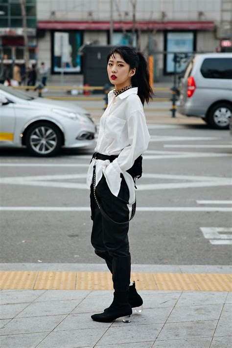 han minju seoul fashion week streetwear womens 2018fw moda moda coreana coreanas