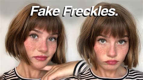 I Try Every Fake Freckle Method So You Dont Have To Youtube